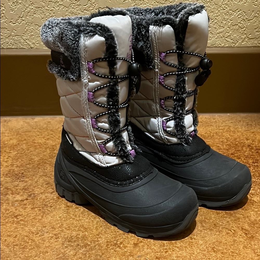 Kamik Kids' Snow Boots - Black, Gray, Purple